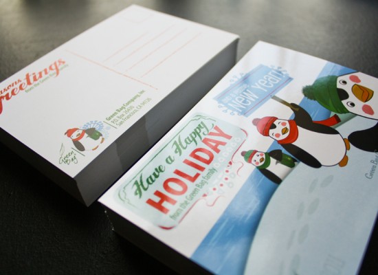Green Bag Holiday: Postcards 2010 & 2011