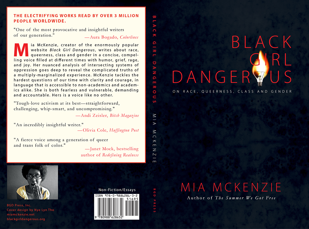 Black Girl Dangerous-Full Cover Design Nye Lyn Tho