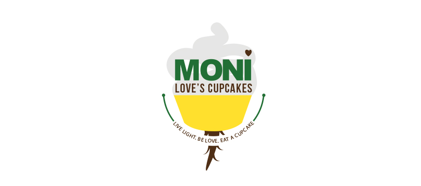 Moni Loves Cupcakes : Logo