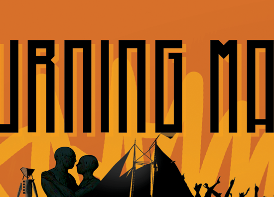 Burning Man Poster