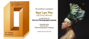 We Won! Fine Art Photography Awards